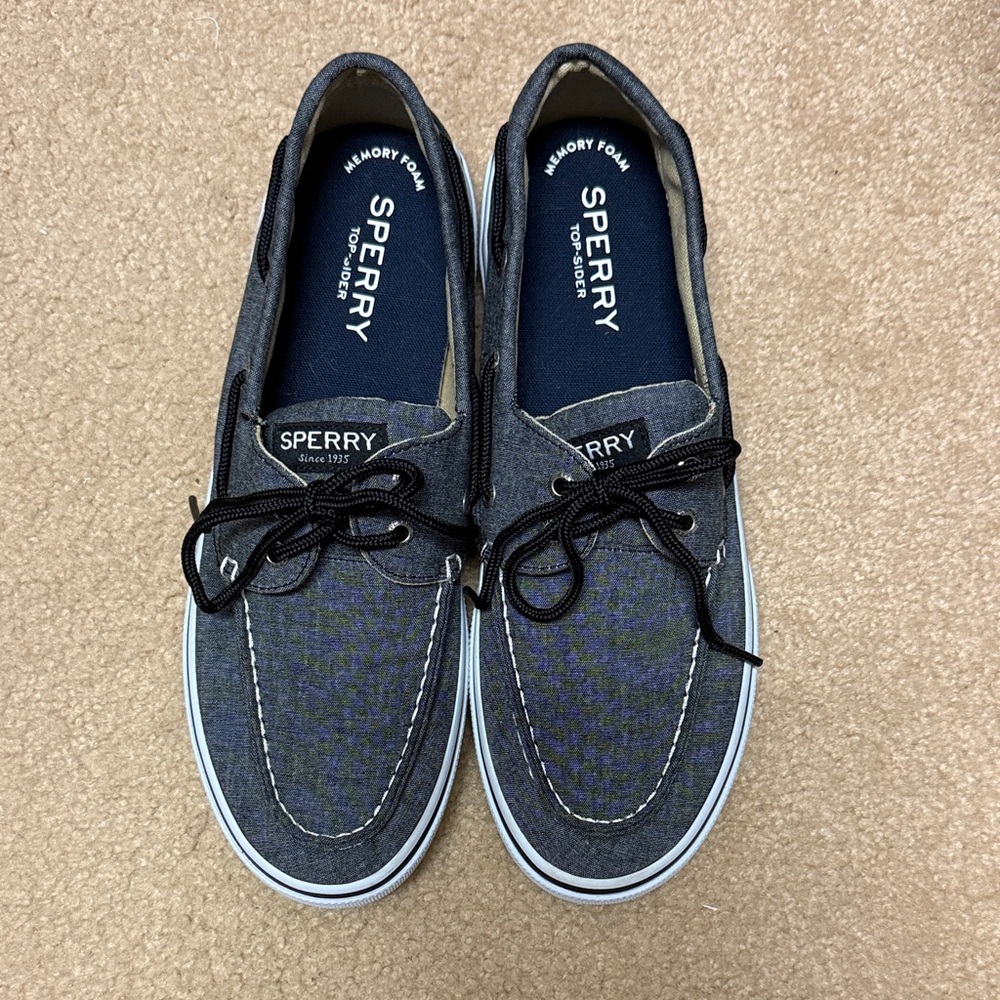 Sperry Men's Charcoal Boat Shoes